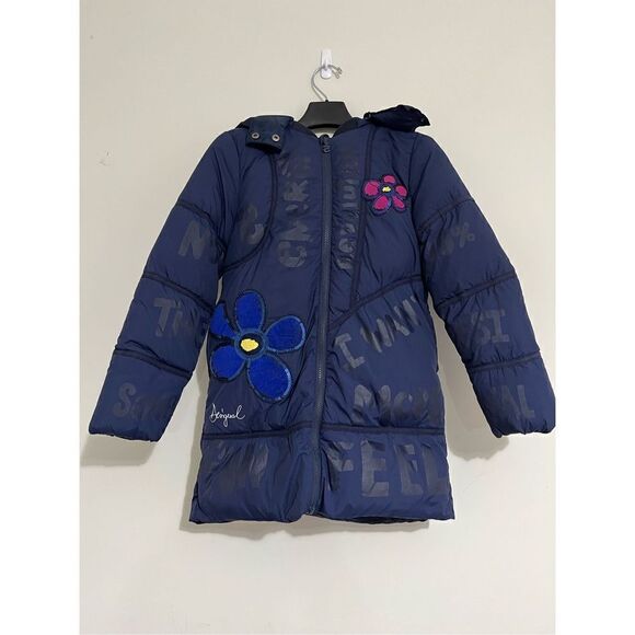 ‎Desigual Girl's Coat Cerezas - Picture 3 of 9